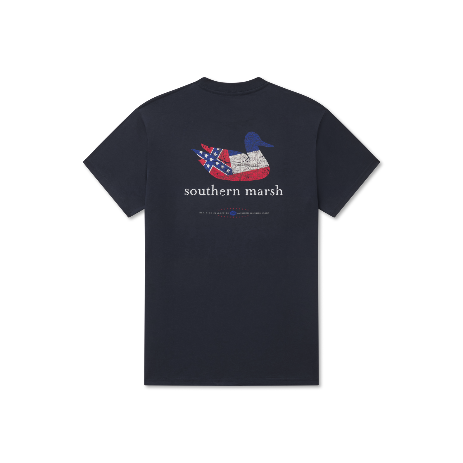 Authentic Heritage Tee - Mississippi State Flag