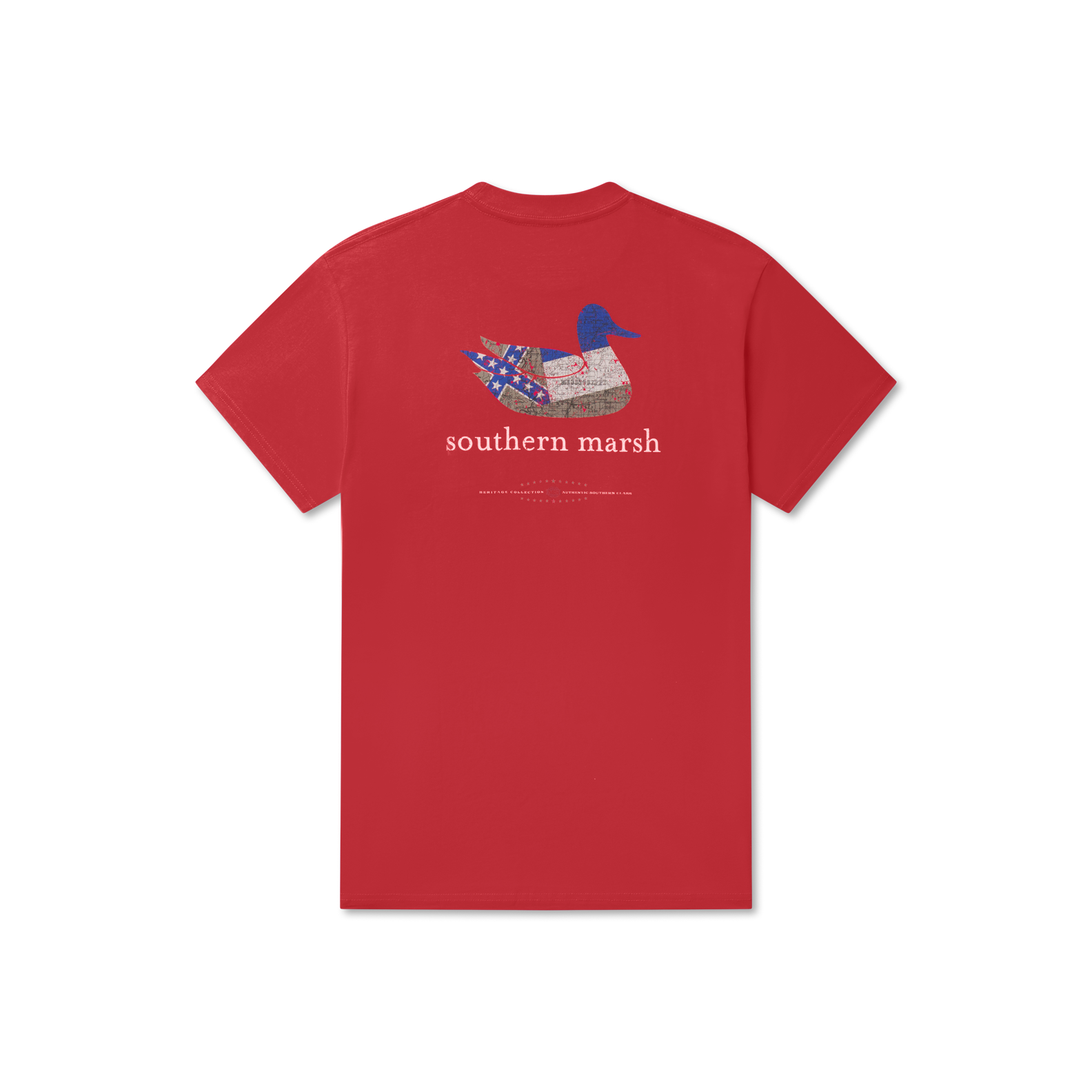 Authentic Heritage Tee - Mississippi State Flag