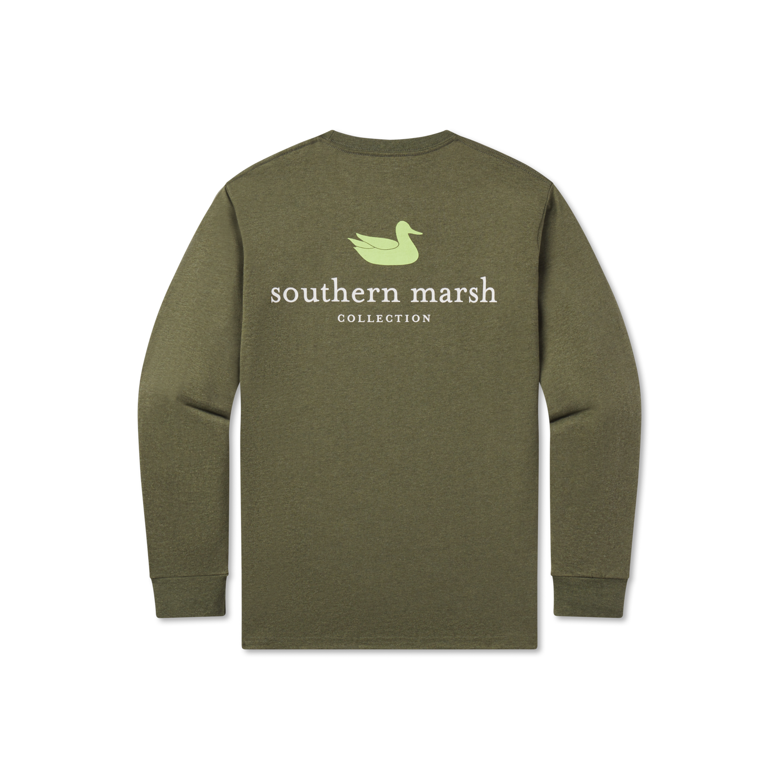 Authentic Heathered Tee - Long Sleeve