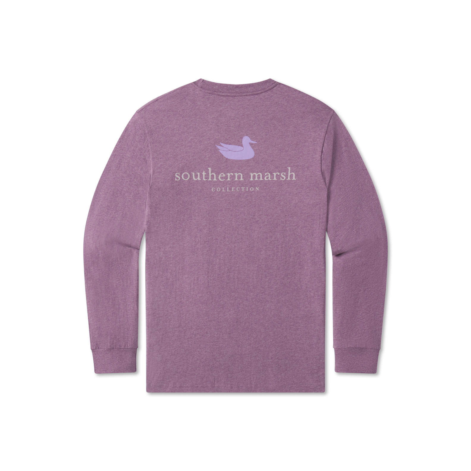 Authentic Heathered Tee - Long Sleeve
