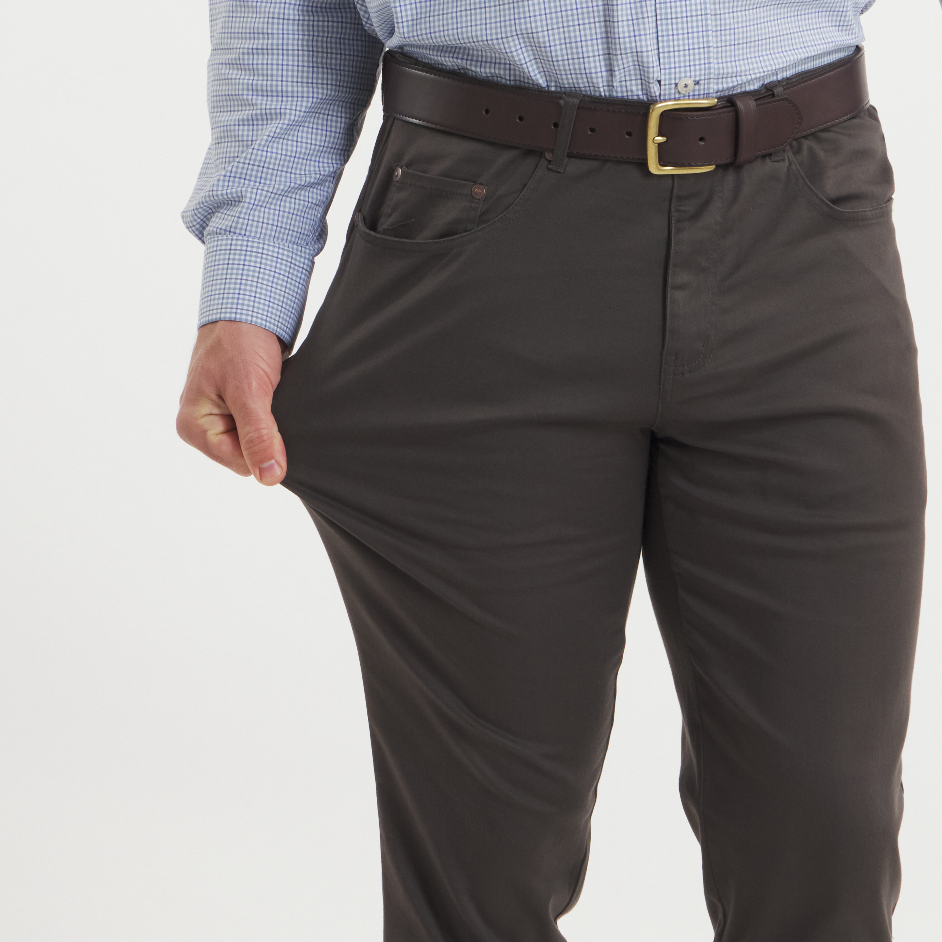 Cahaba Comfort Stretch Twill Pant - Charcoal Gray