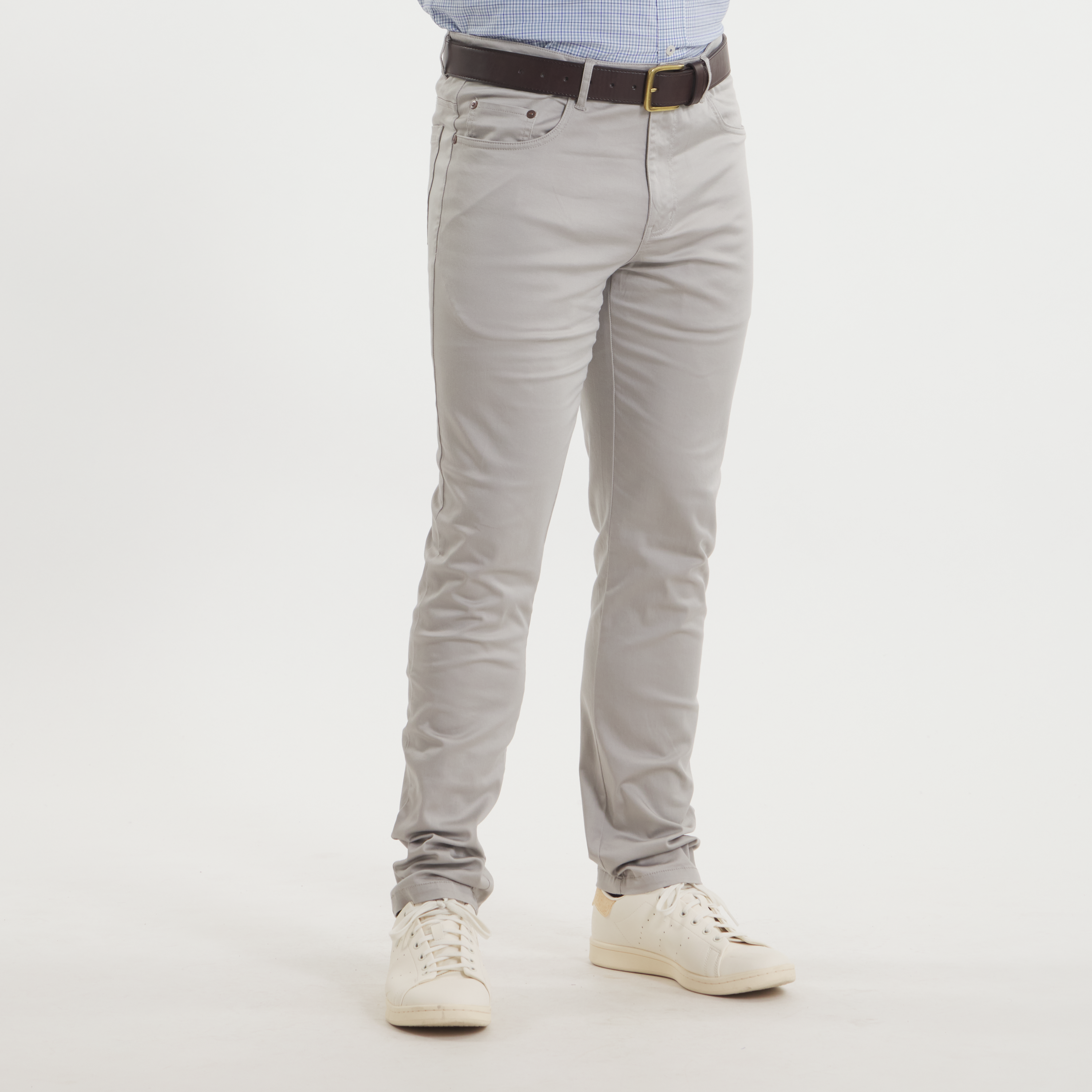 Cahaba Comfort Stretch Twill Pant - Light Gray