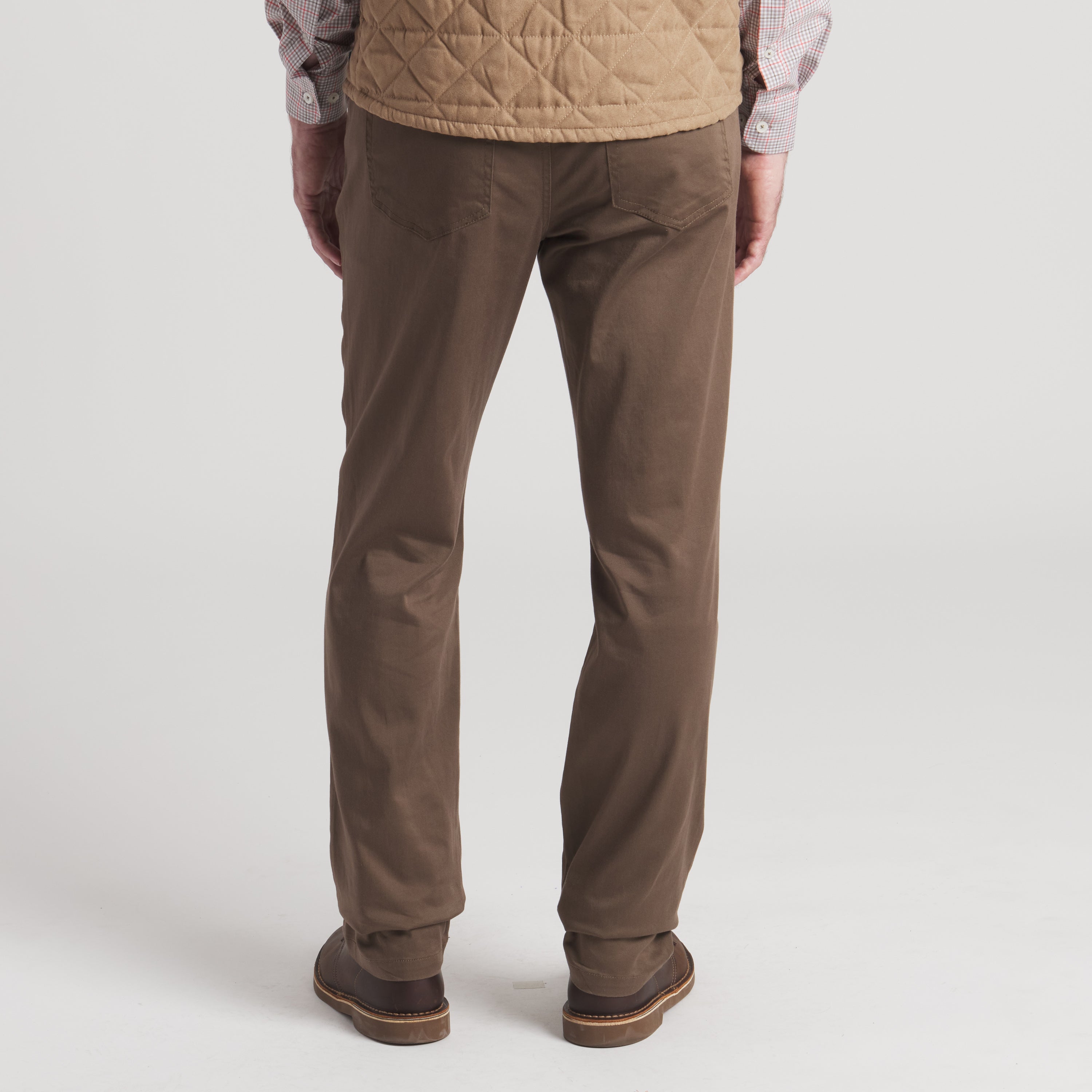 Cahaba Comfort Stretch Twill Pant - Stone Brown