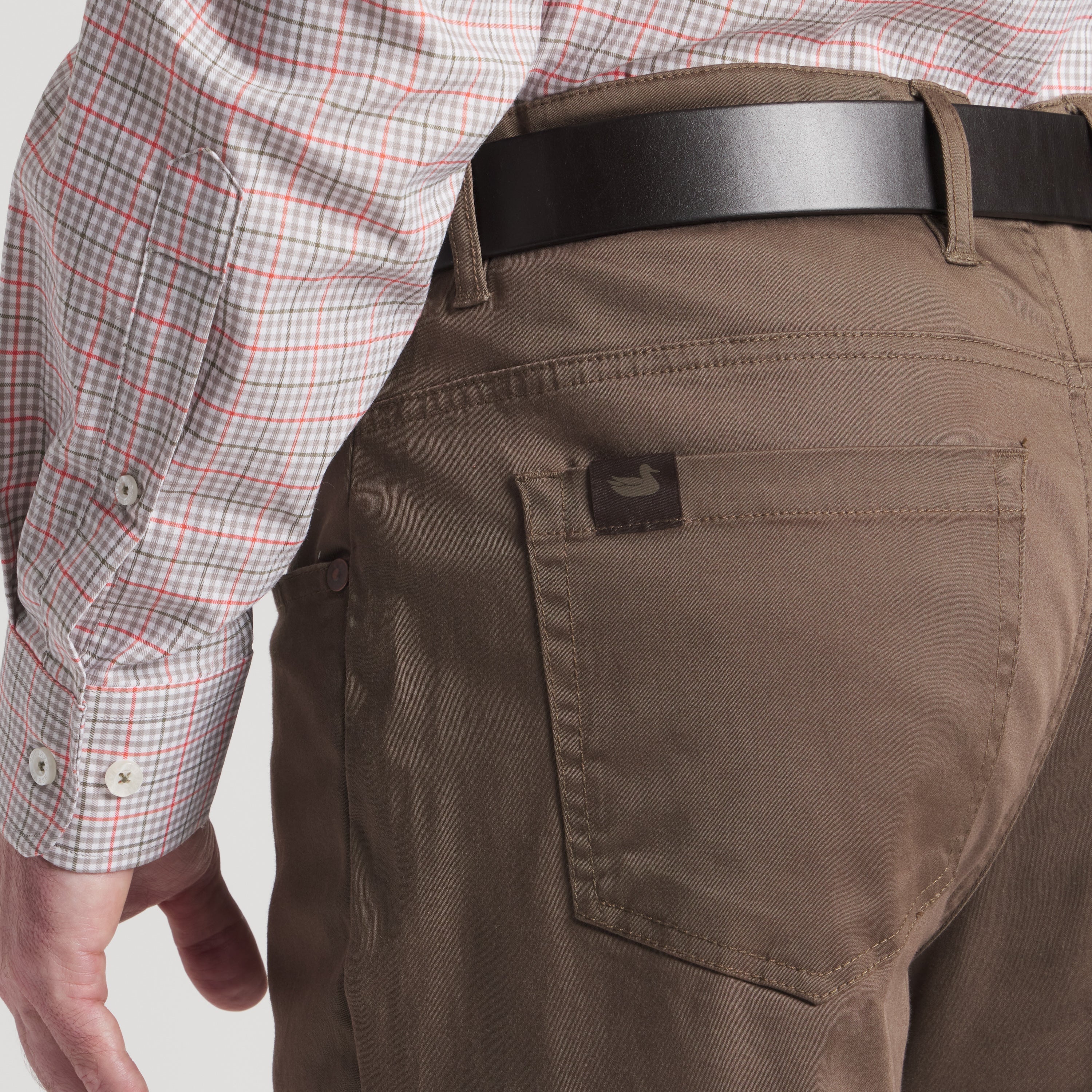 Cahaba Comfort Stretch Twill Pant - Stone Brown