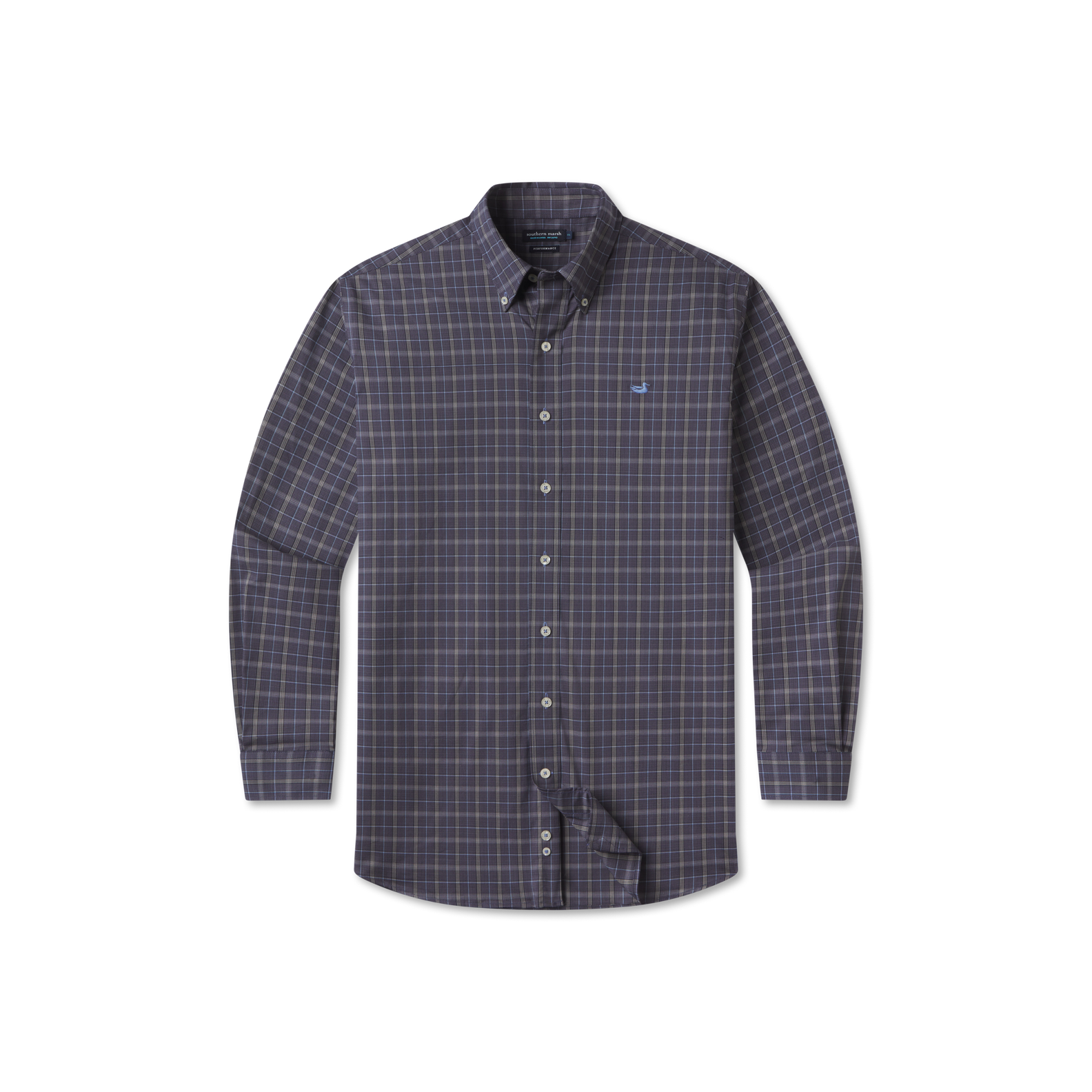 Bastrop Performance Check Dress Shirt