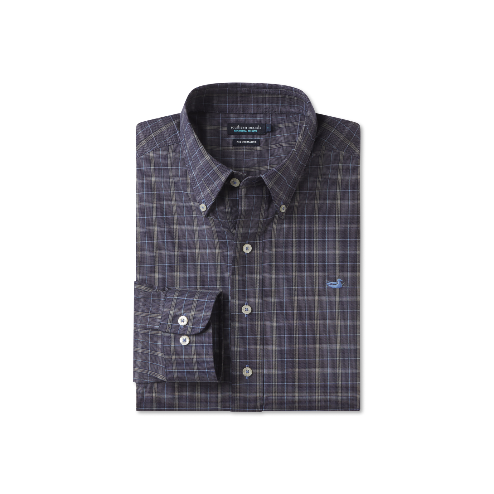 Bastrop Performance Check Dress Shirt