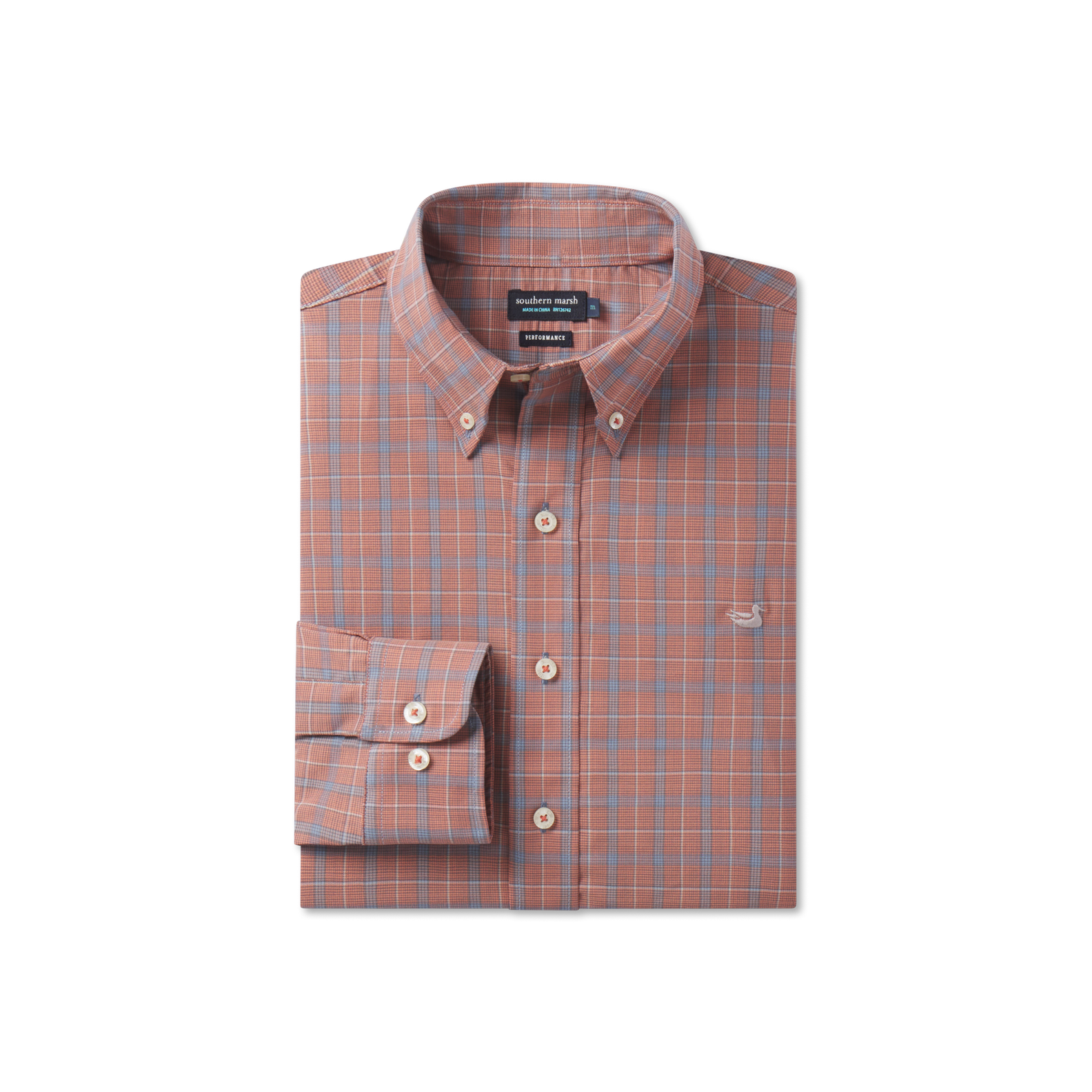 Bastrop Performance Check Dress Shirt