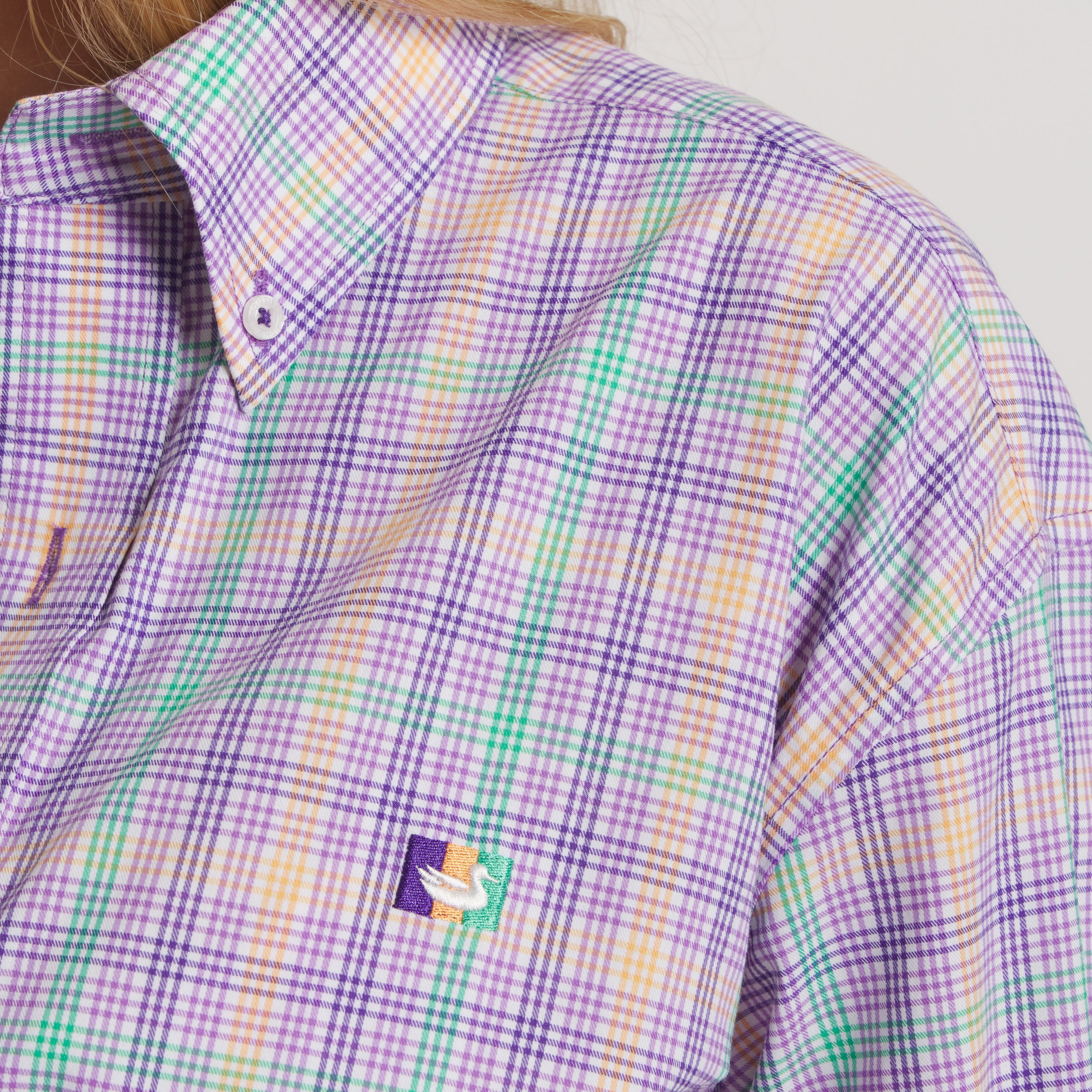 Grainger Performance Dress Shirt - Mardi Gras