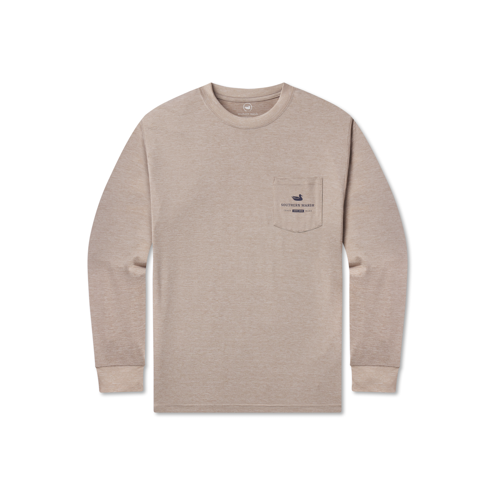 FieldTec™ Heathered Performance Tee - Speckled Sunset - Long Sleeve
