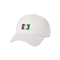 Mardi Gras Flag Snapback Hat