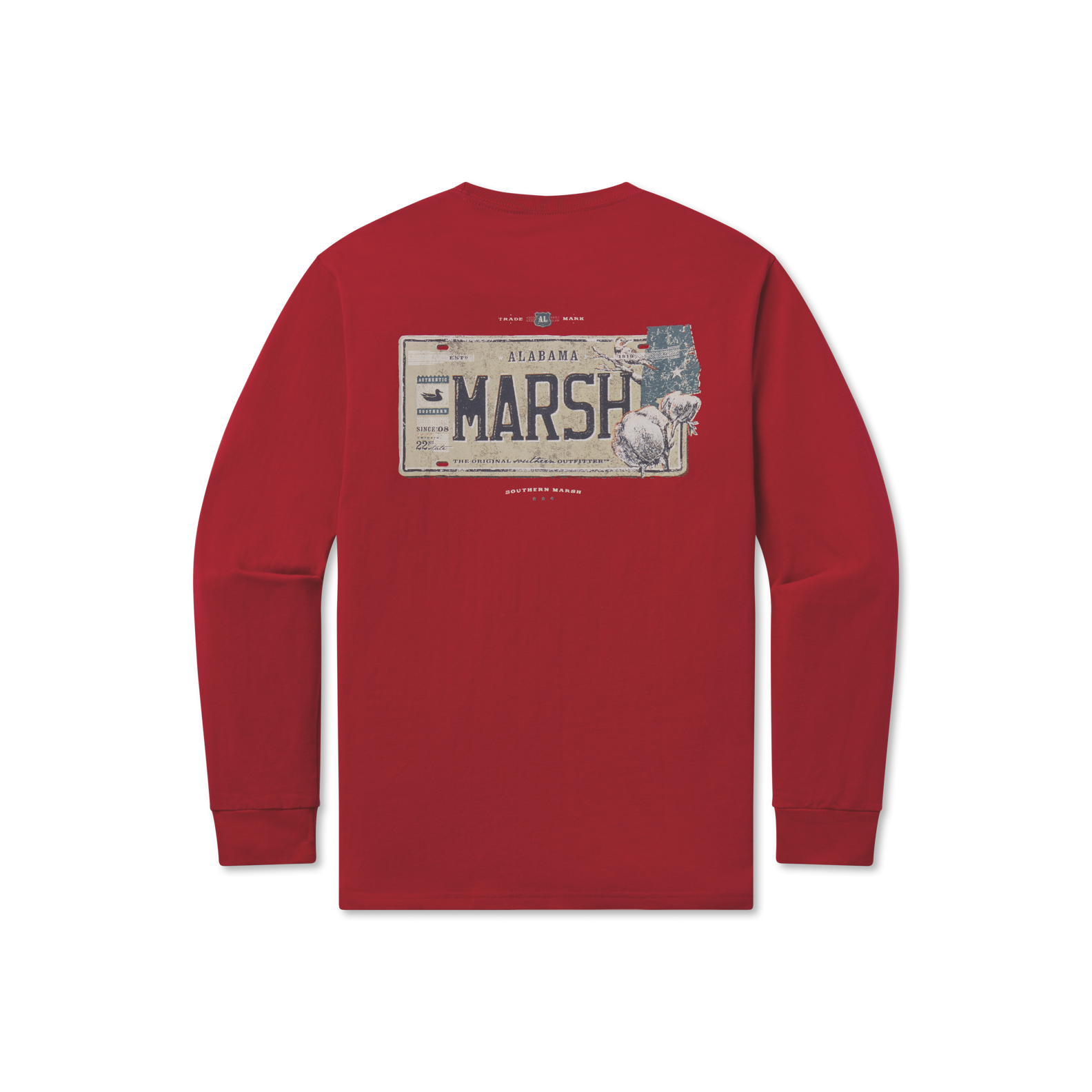 Backroads Collection Tee - Alabama - Long Sleeve