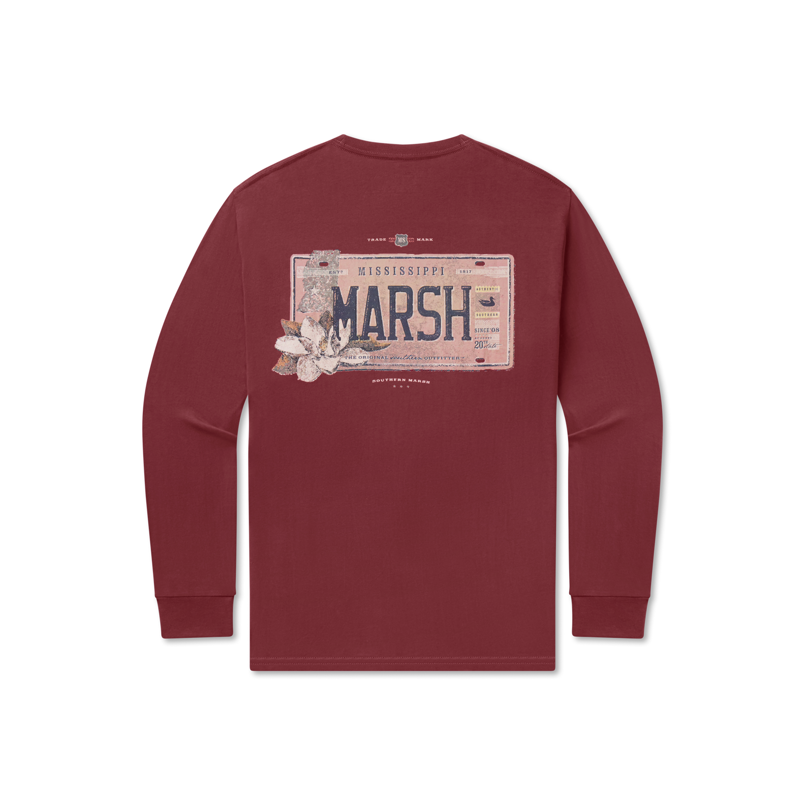 Backroads Collection Tee - Mississippi - Long Sleeve