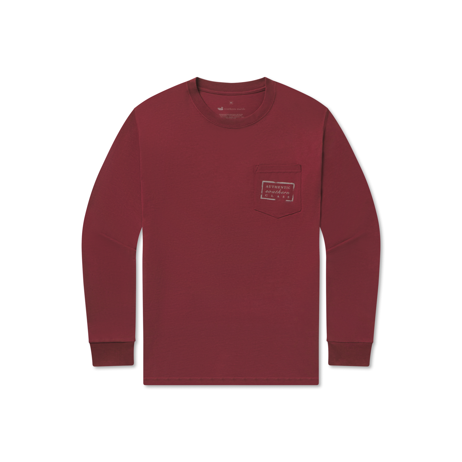 Authentic Heritage Tee - Mississippi State Flag - Long Sleeve