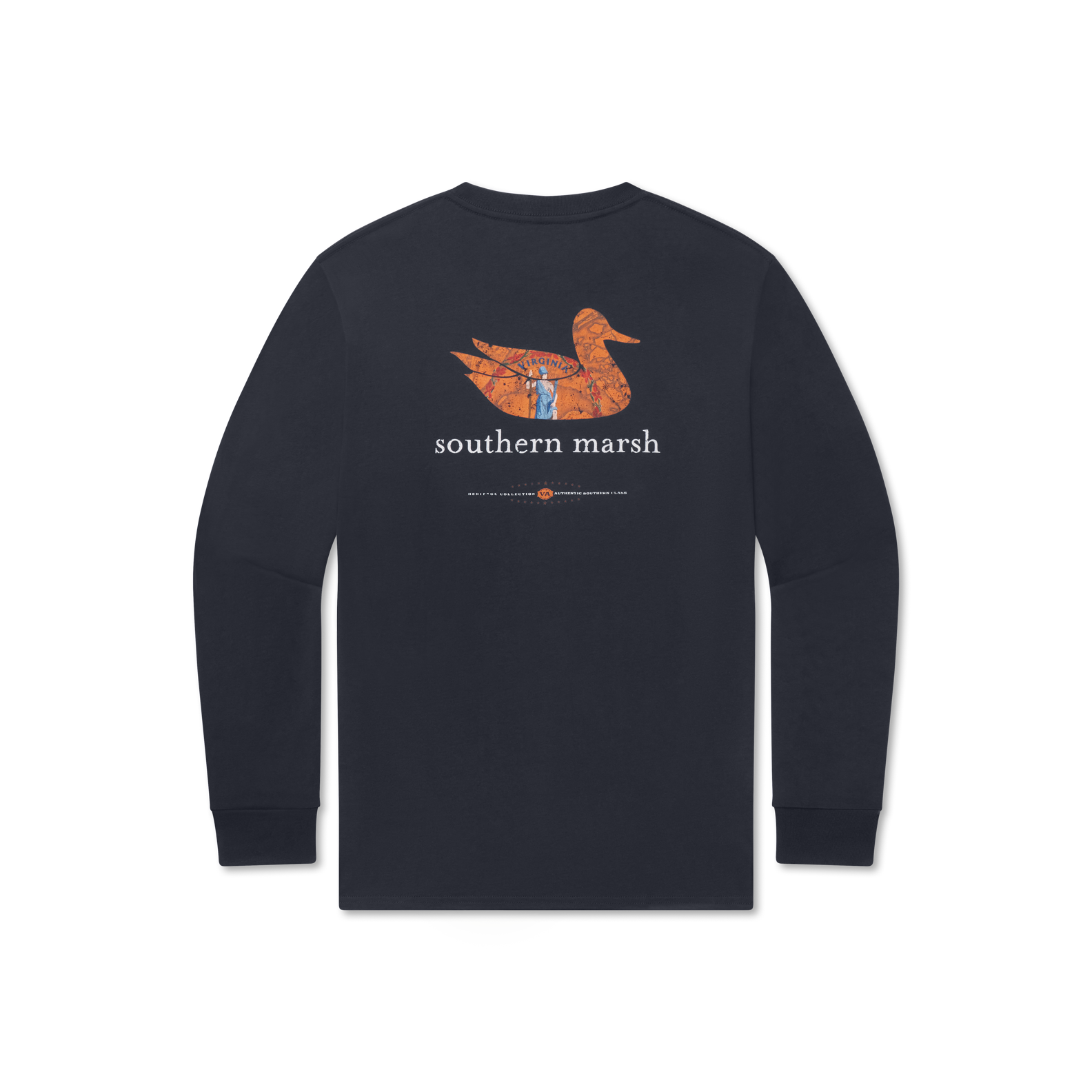 Authentic Heritage Tee - Virginia - Long Sleeve
