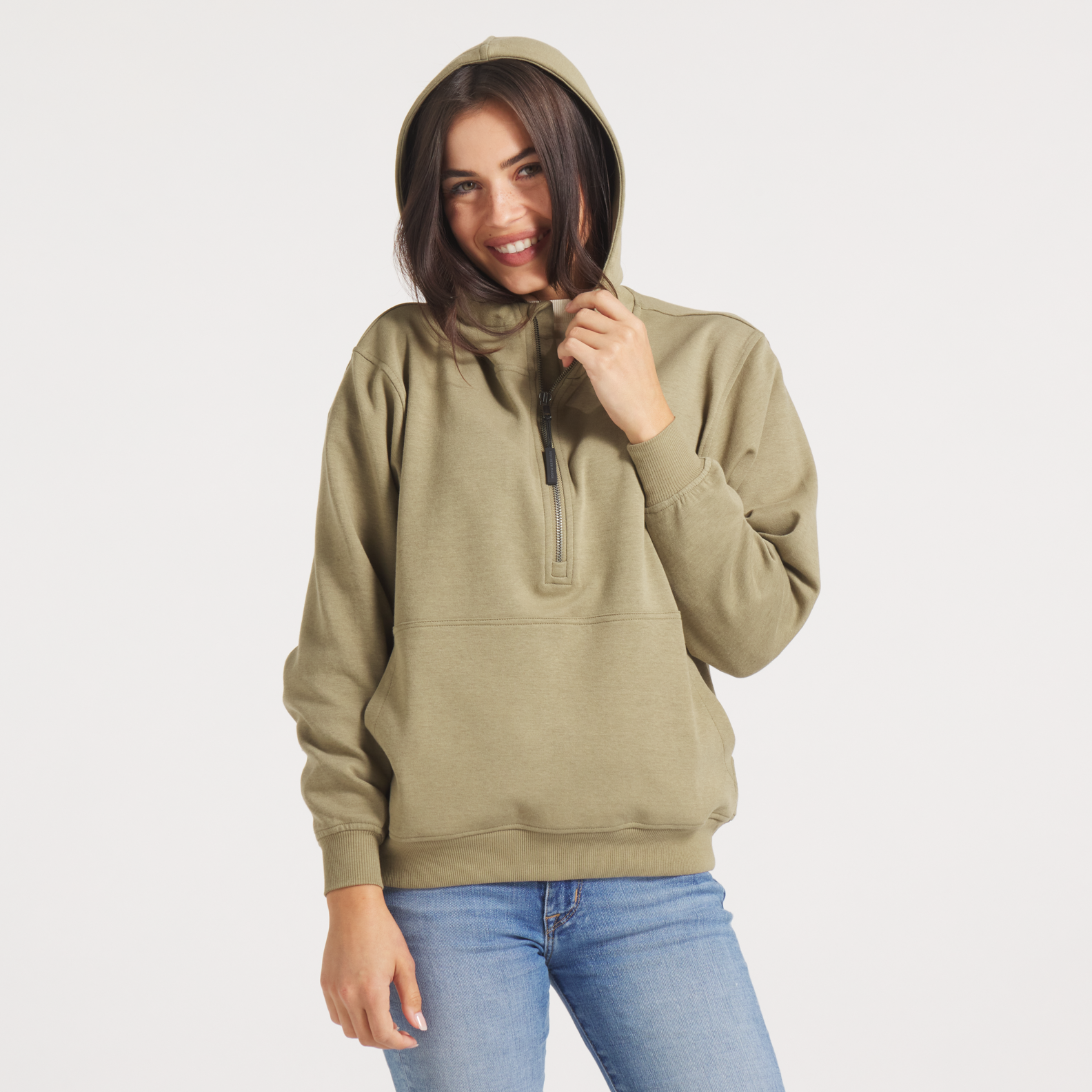 Angie Active Half Zip Hoodie