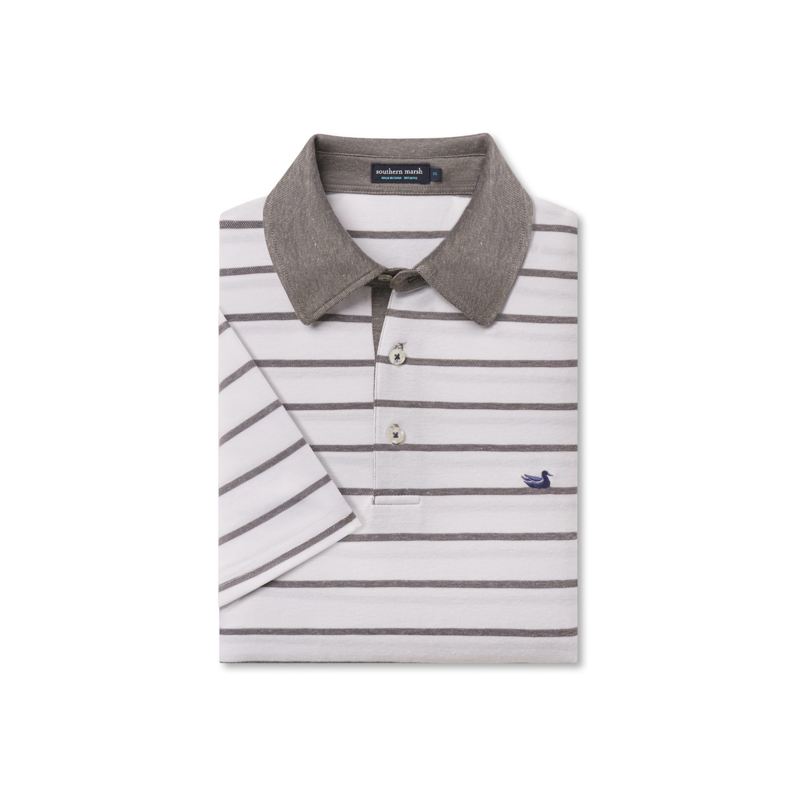 Marina Bay Stripe Polo