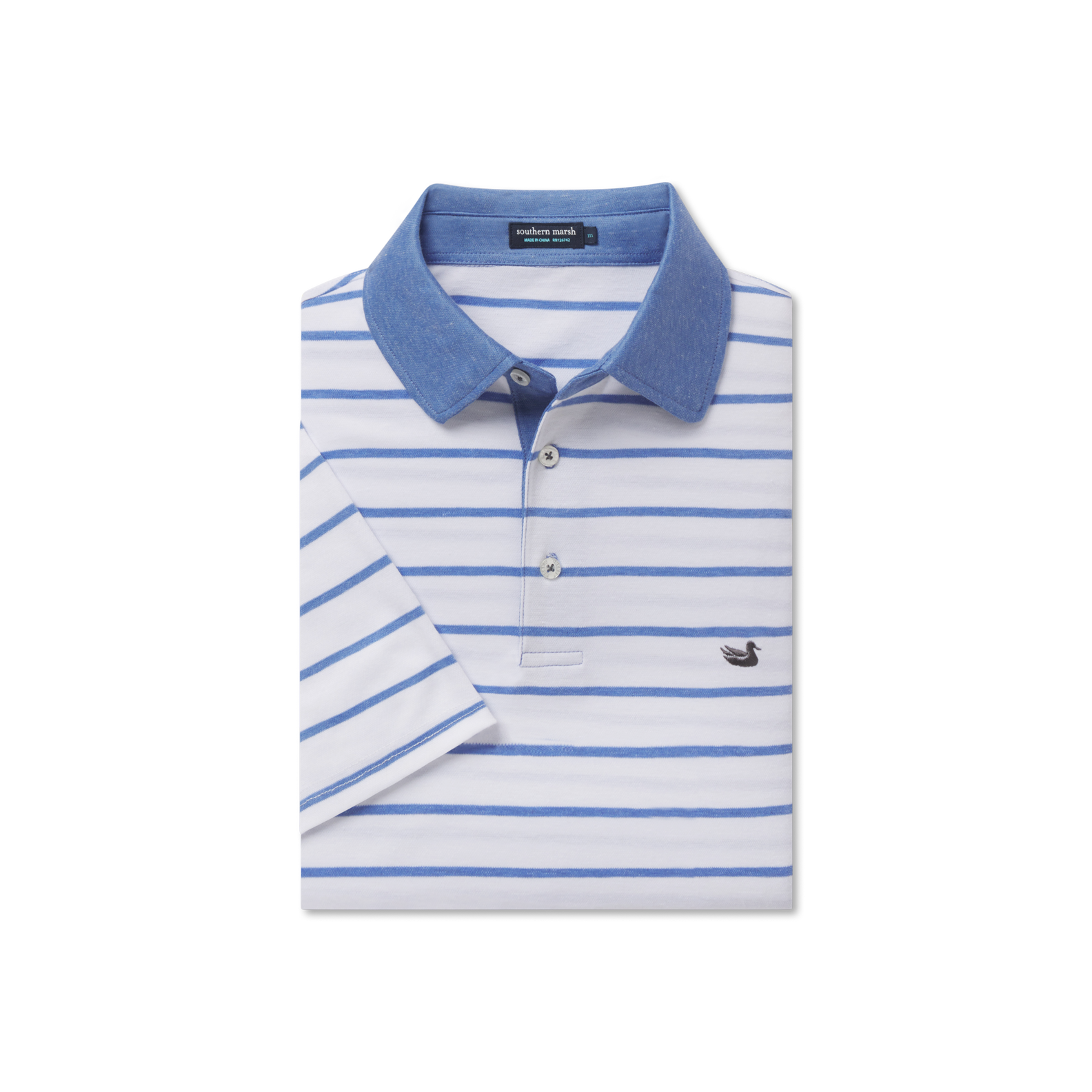 Marina Bay Stripe Polo