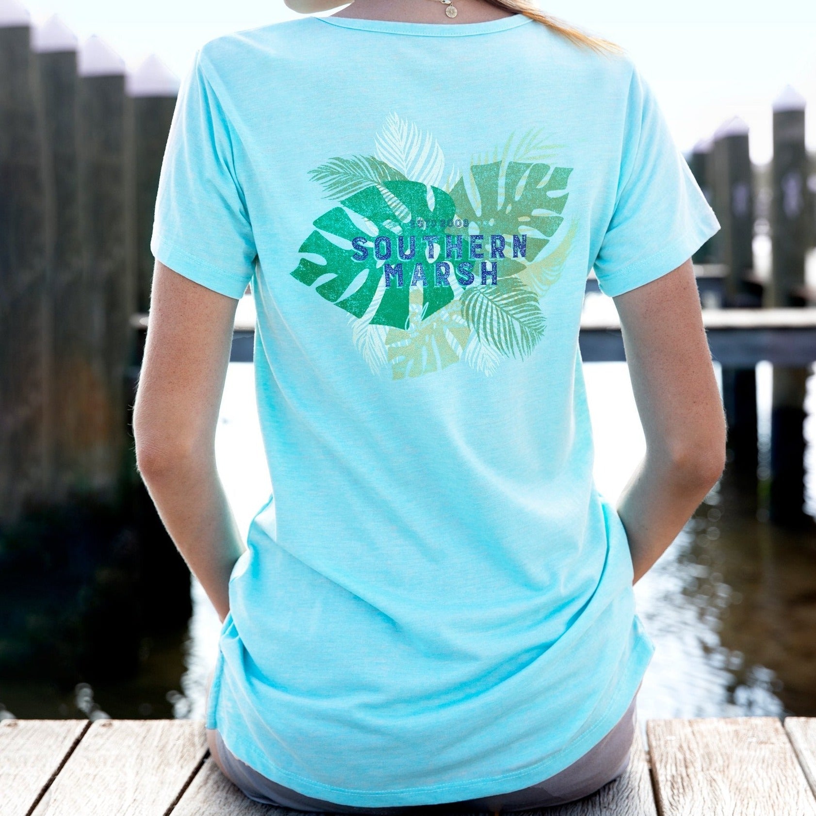 SEAWASH™ Tropical Crewneck Tee