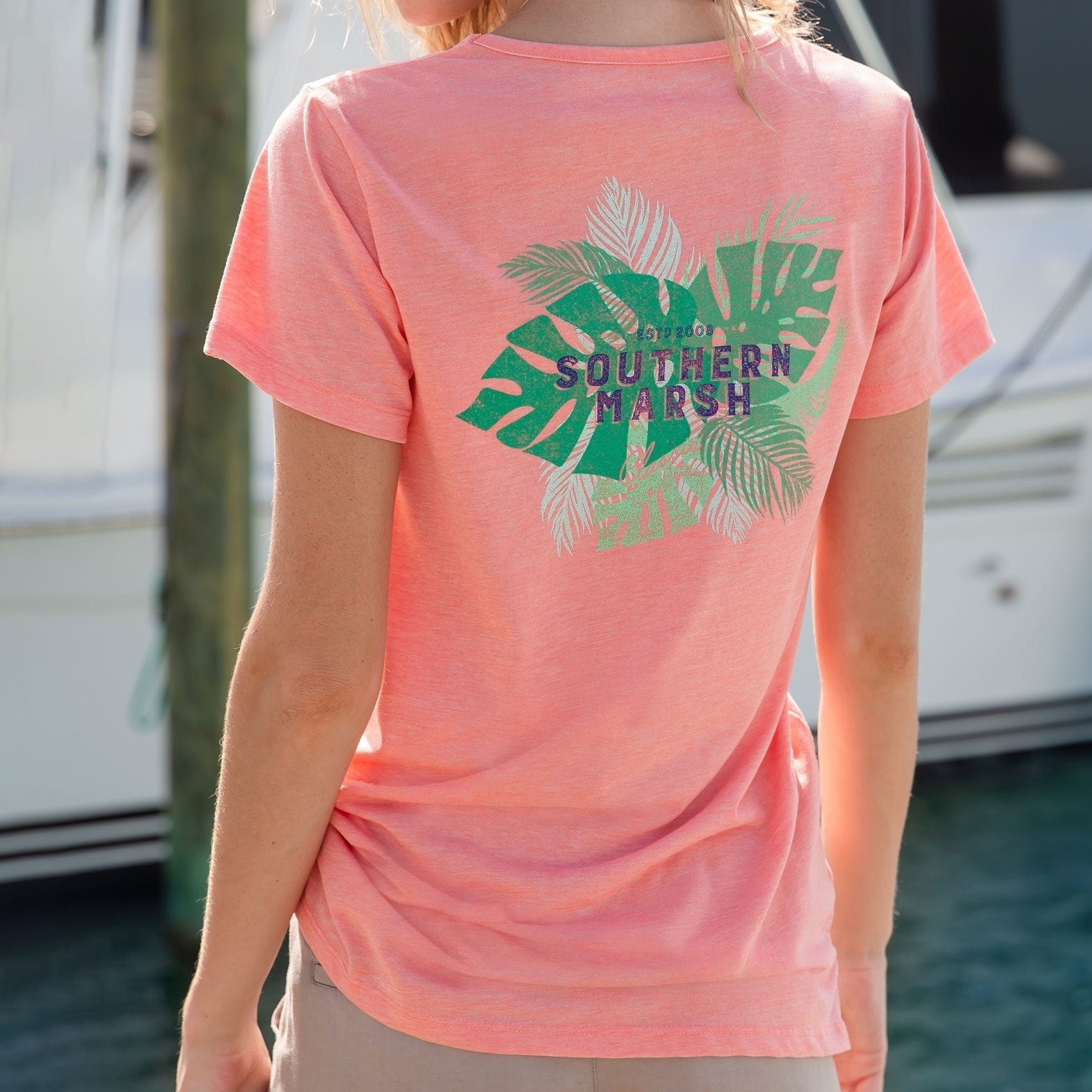 SEAWASH™ Tropical Crewneck Tee