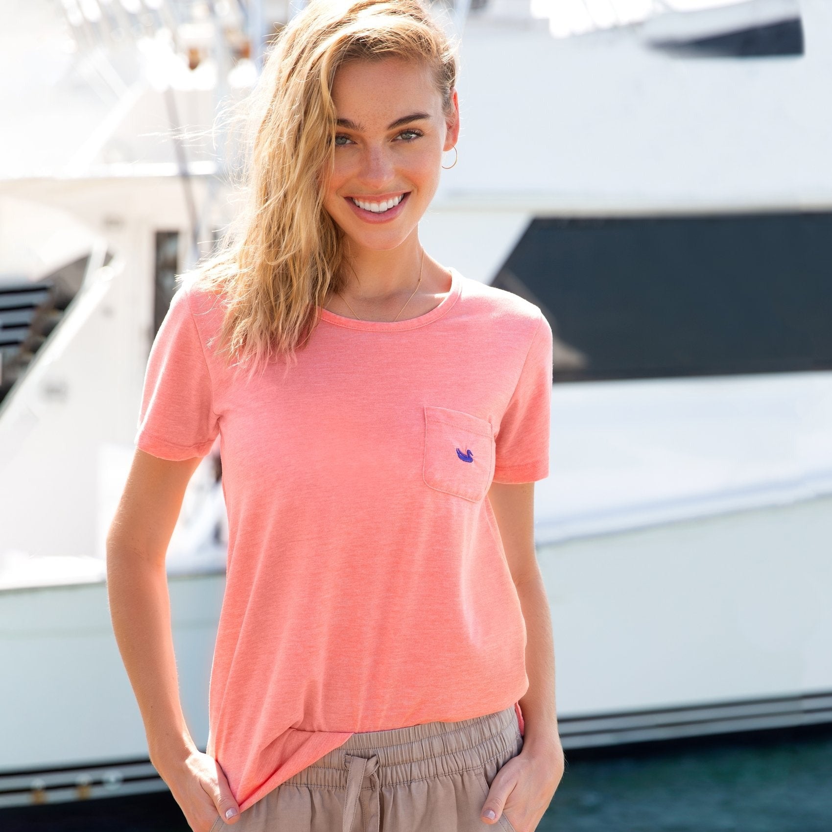 SEAWASH™ Tropical Crewneck Tee