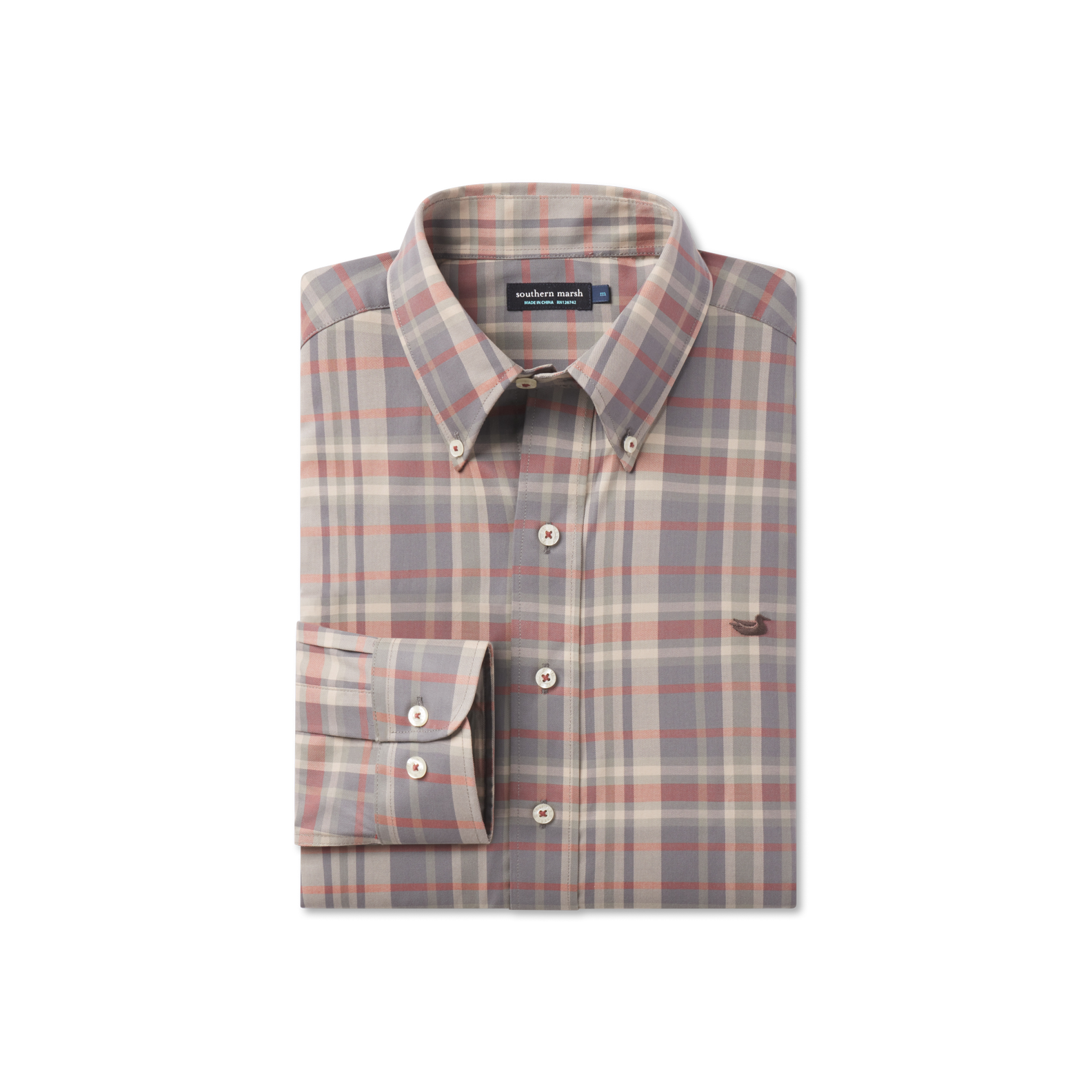 Blanco Plaid Dress Shirt