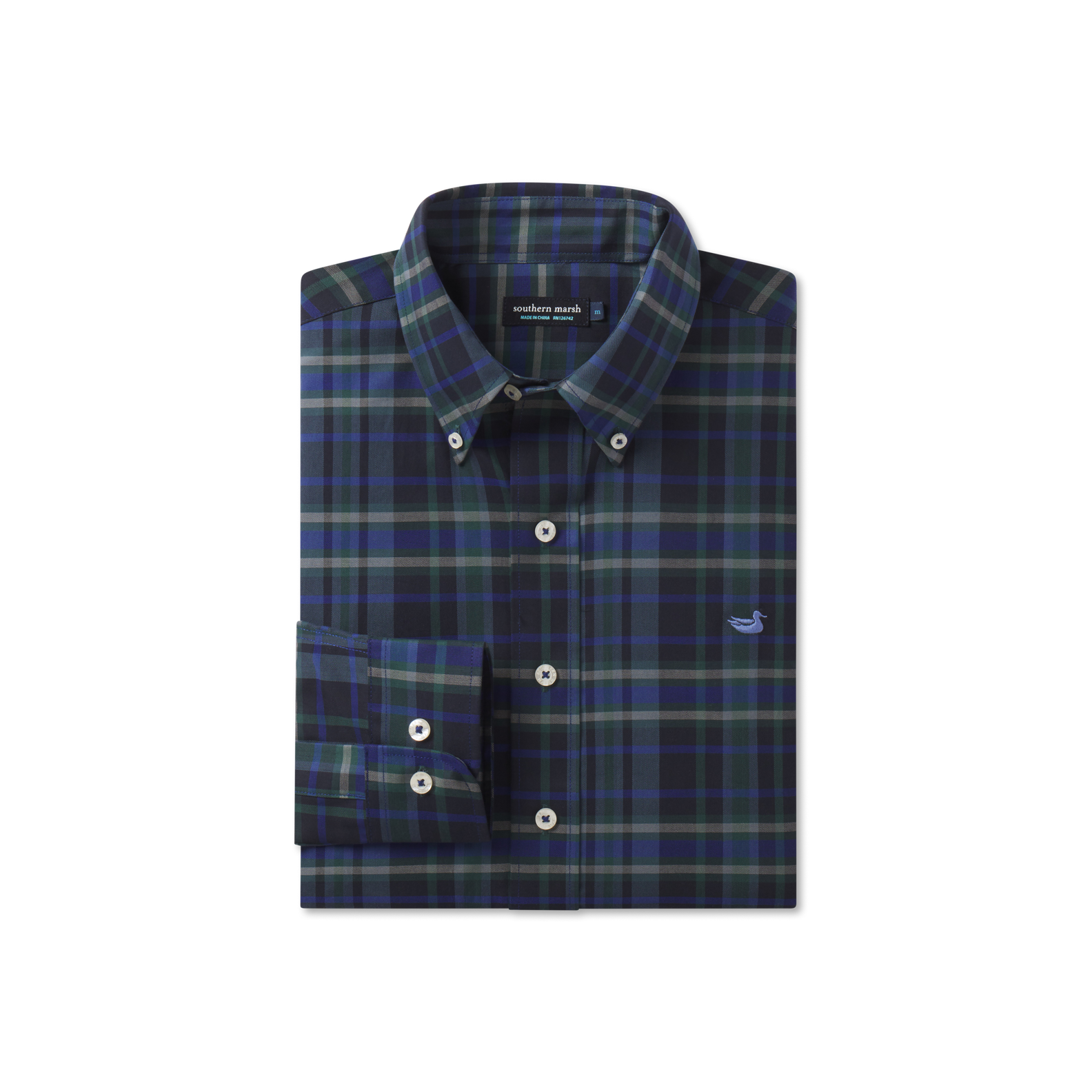 Blanco Plaid Dress Shirt