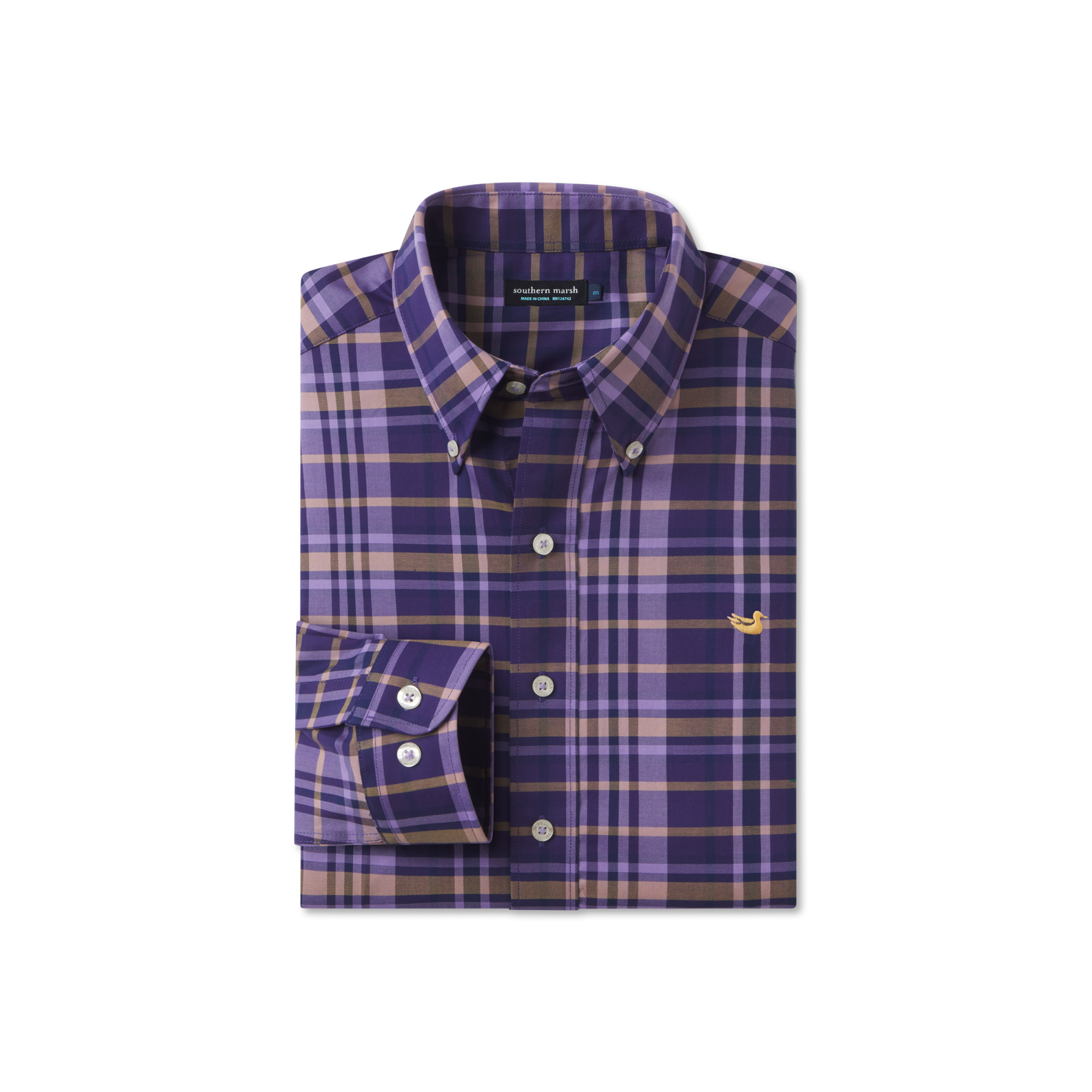 Blanco Plaid Dress Shirt