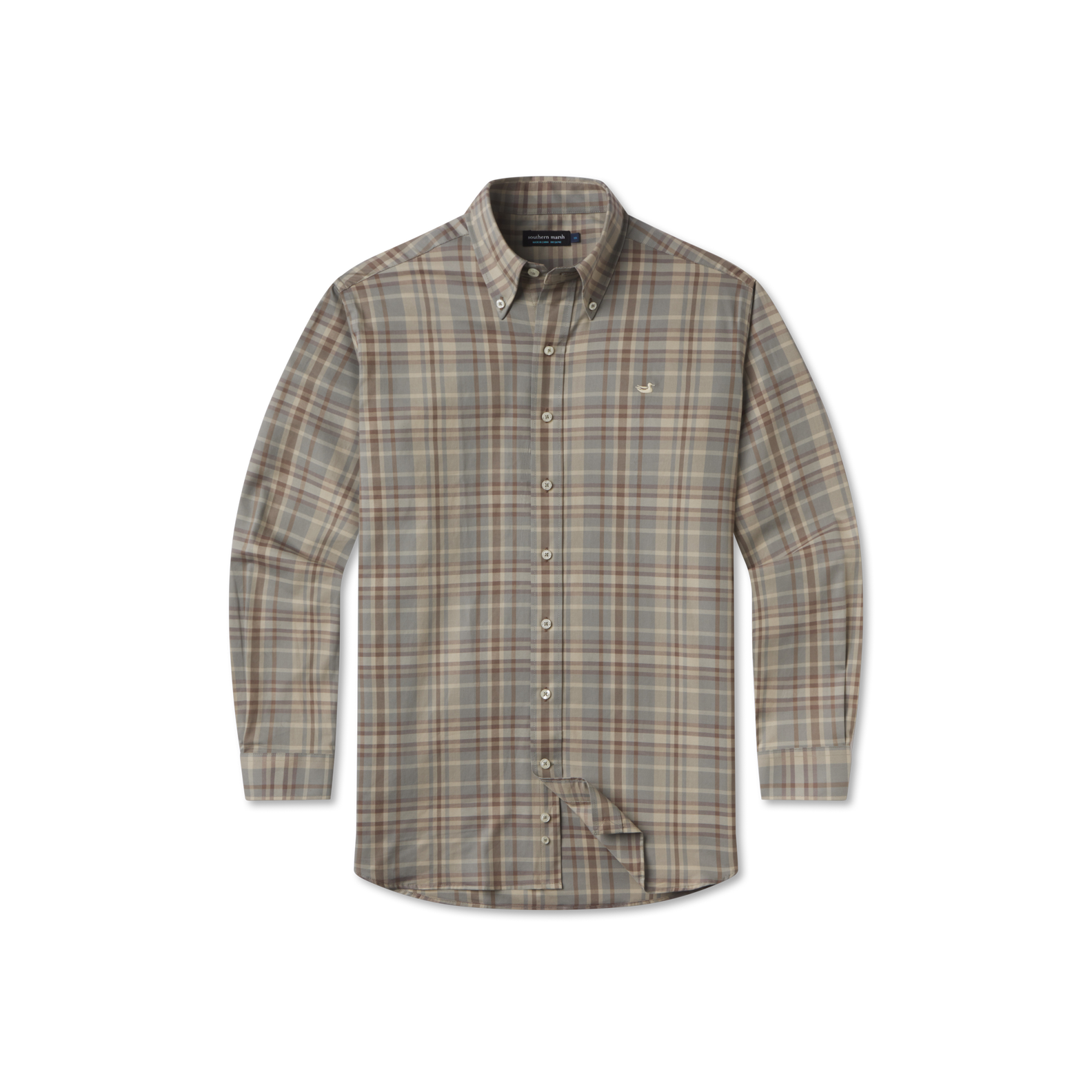 Blanco Plaid Dress Shirt