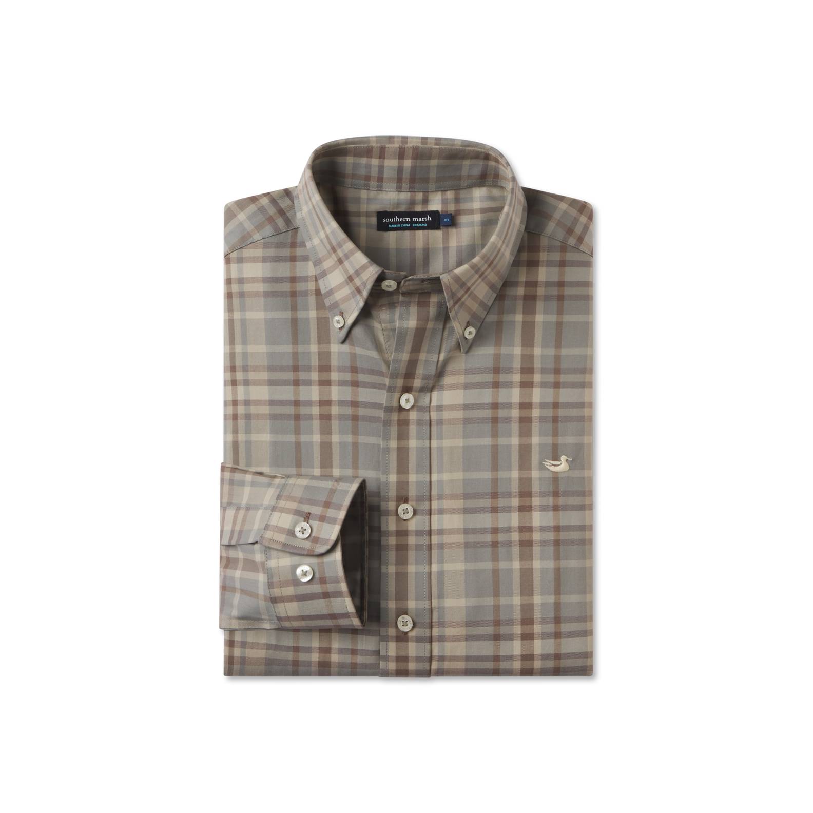 Blanco Plaid Dress Shirt