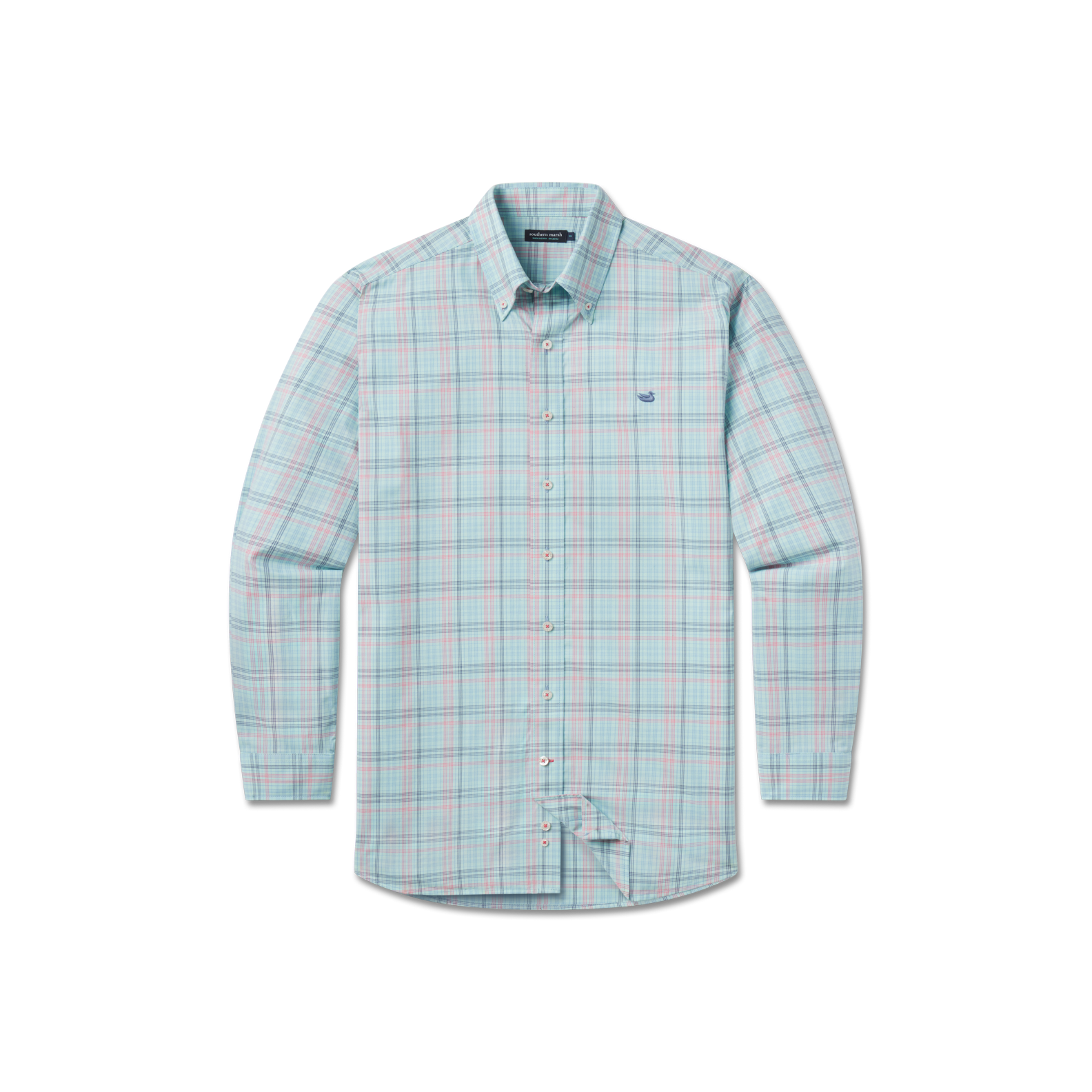 Aiken Windowpane Wrinkle Free Dress Shirt