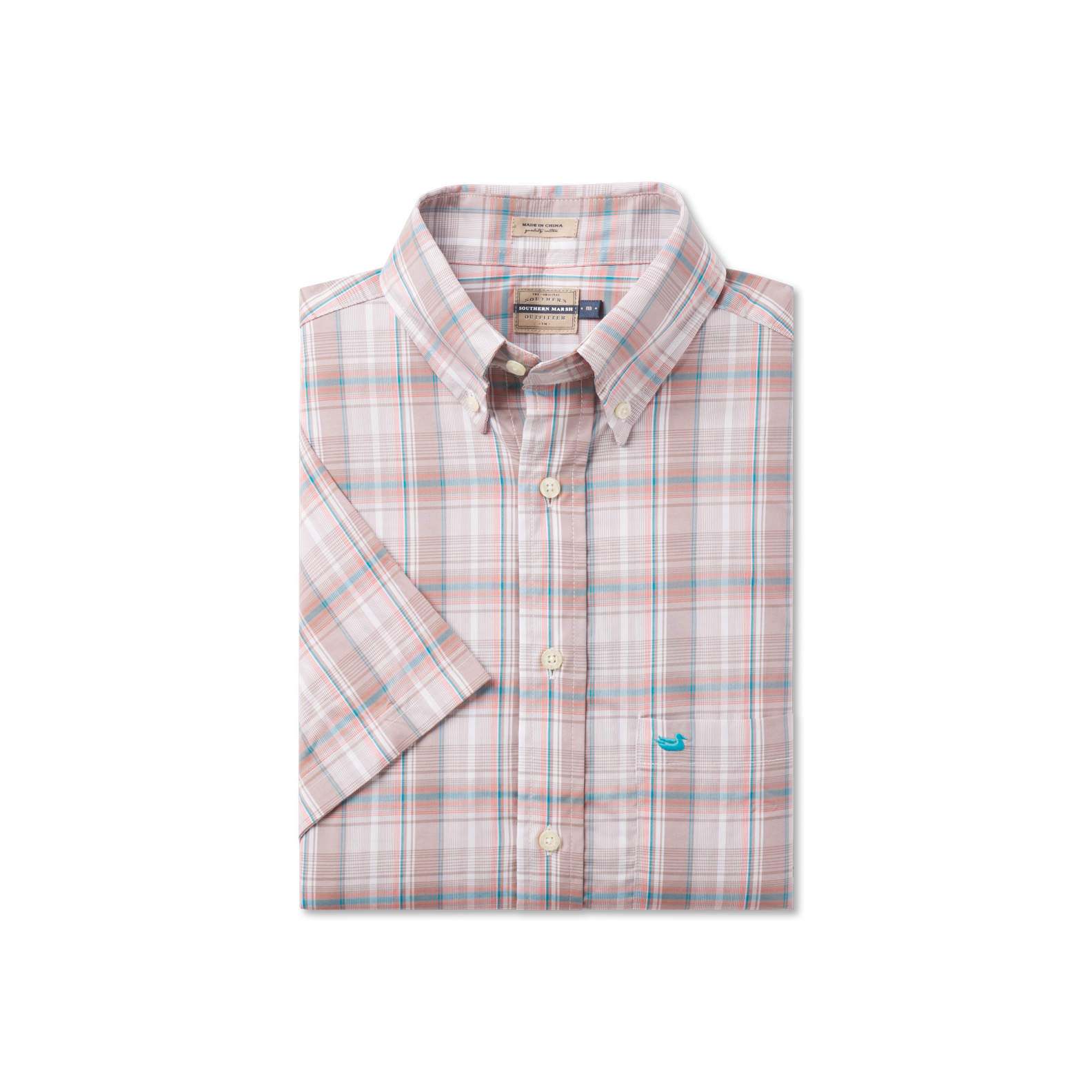 Catawba Plaid Dress Shirt - Short Sleeve