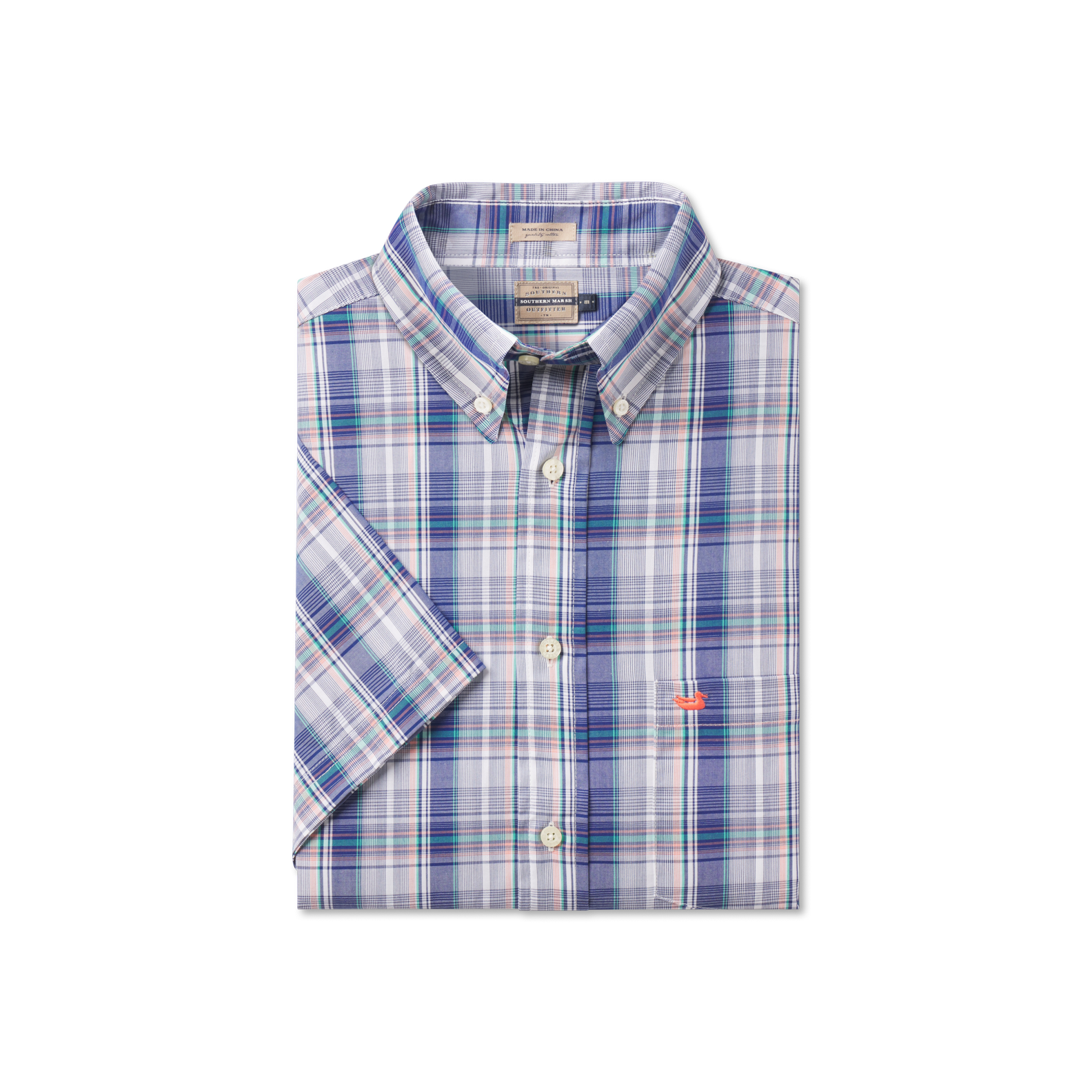Catawba Plaid Dress Shirt - Short Sleeve
