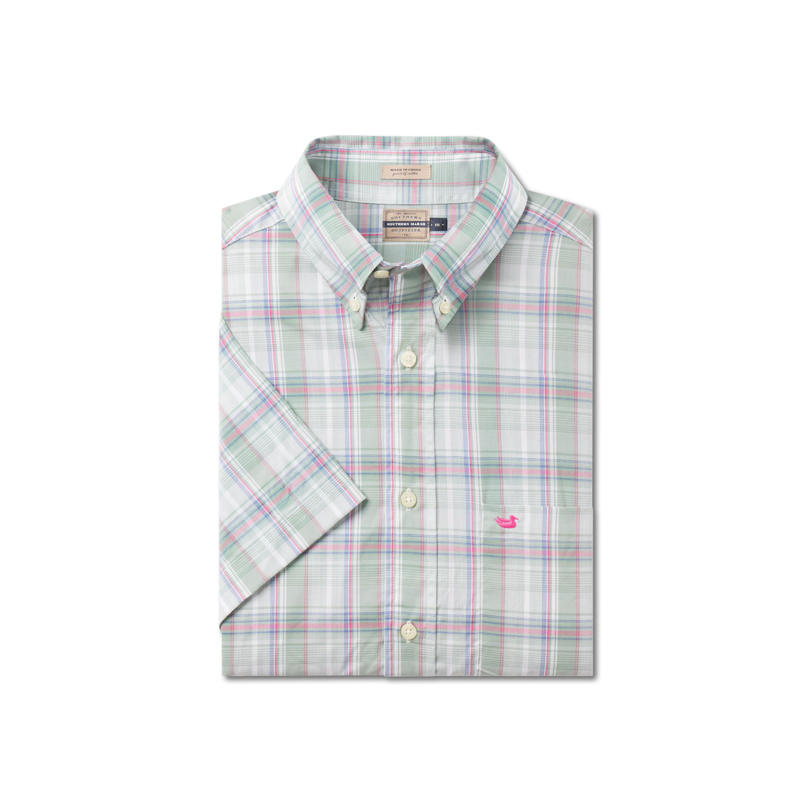 Catawba Plaid Dress Shirt - Short Sleeve