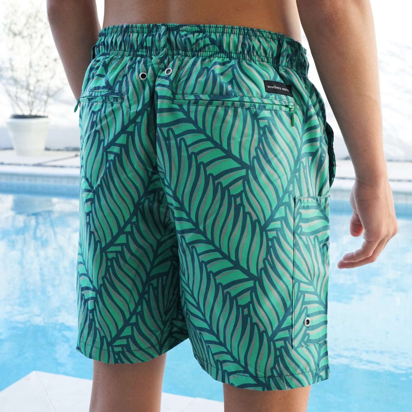 Youth Dockside Swim Trunk - Palmdale Playa